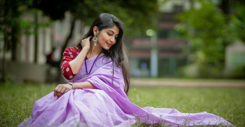 an Authentic silk saree